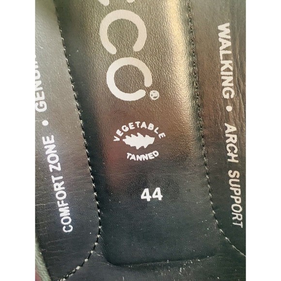 ECCO 35597 - Men\'s Size 11 Black Leather Slip On Moccasin Driving Loafers  B12 main image 8
